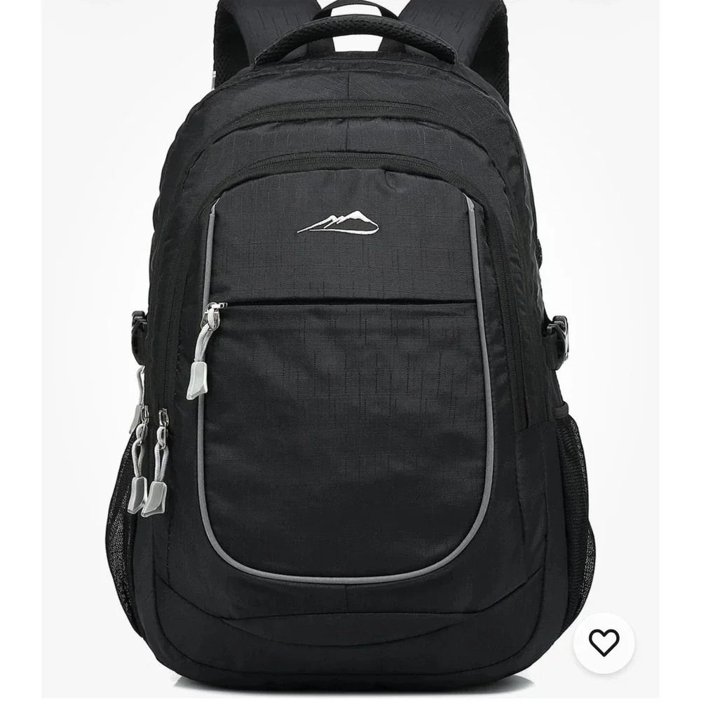 Backpack Bookbag for College Sturdy Travel Business Hiking Fit Laptop up to 15.6